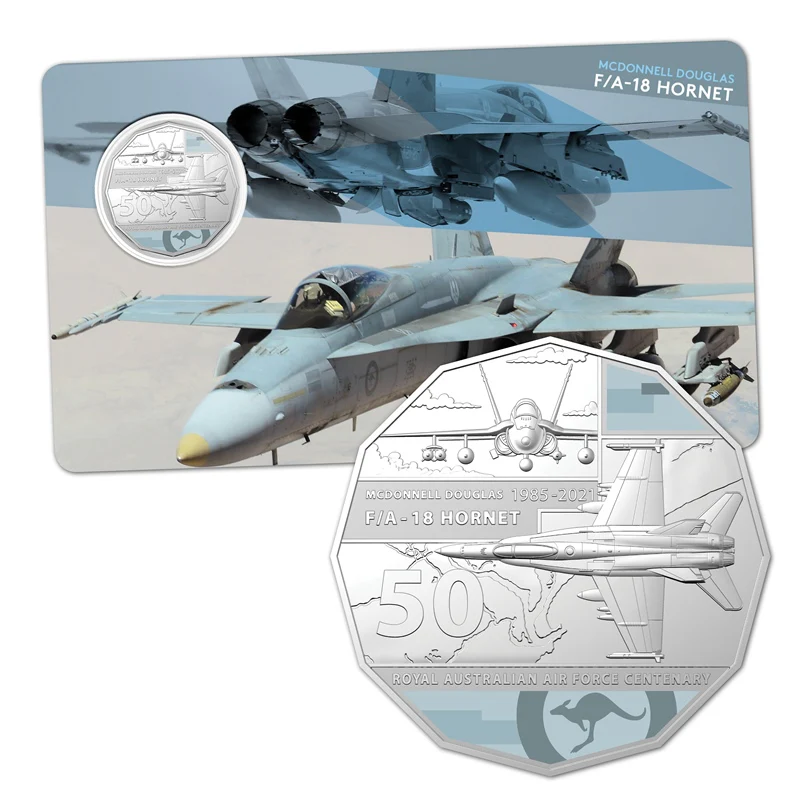 50c 2021 Centenary of Royal Australian Air Force UNC - Image 7