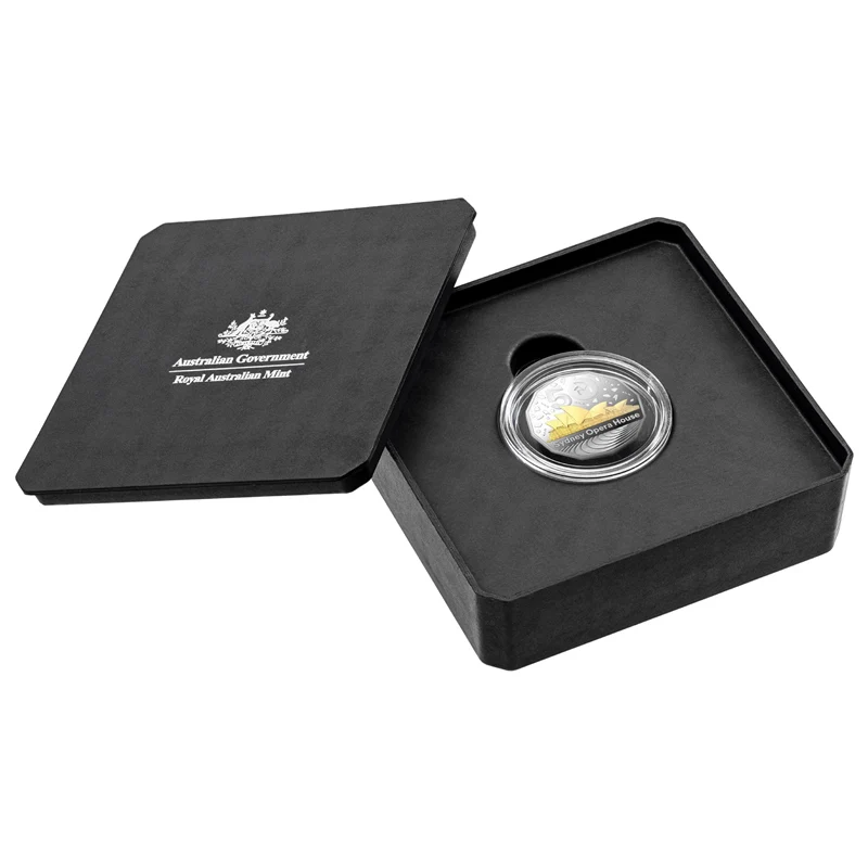 50c 2023 Sydney Opera House 50th Anniversary - Gold Plated Silver Proof - Image 4