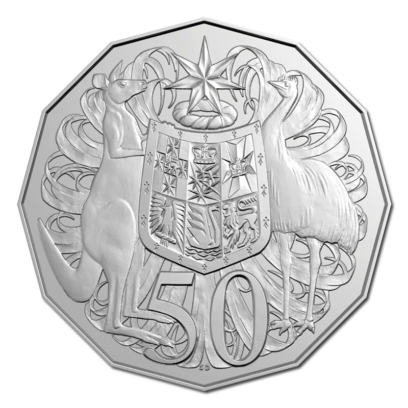 50c 2024 Coat of Arms - King Charles III (PREMIUM PACKAGE) - Image 3