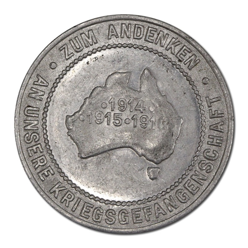 Australia 1914-16 German Concentration Camp Aluminium Token - Image 3