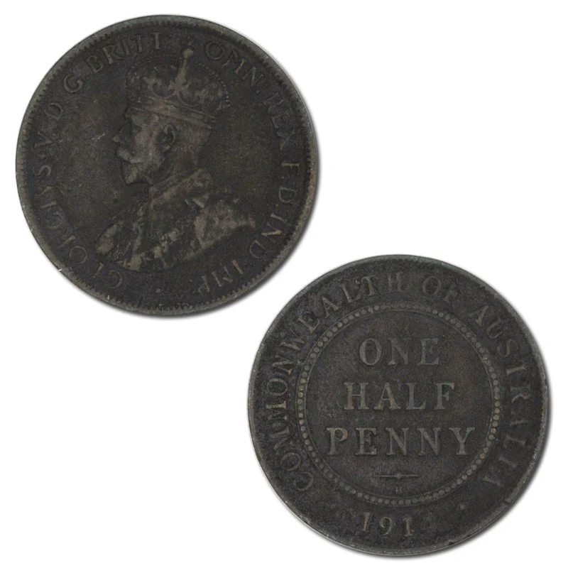 Australia 1914 H Heaton Halfpenny - Image 2