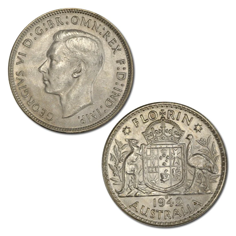 Australia 1942 'S' Florin