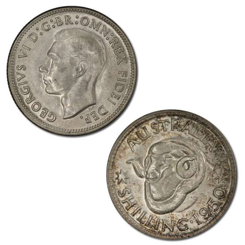 Australia 1950 Shilling - Image 3