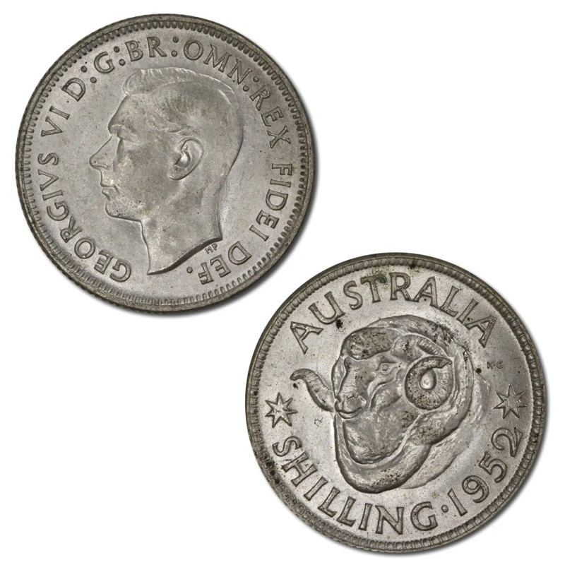 Australia 1952 Shilling - Image 3