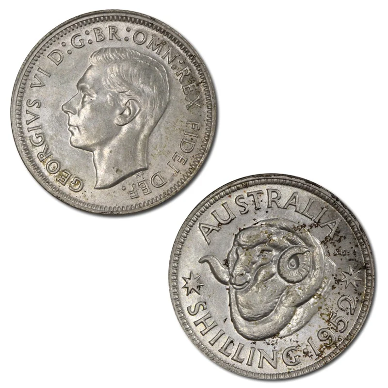 Australia 1952 Shilling - Image 5