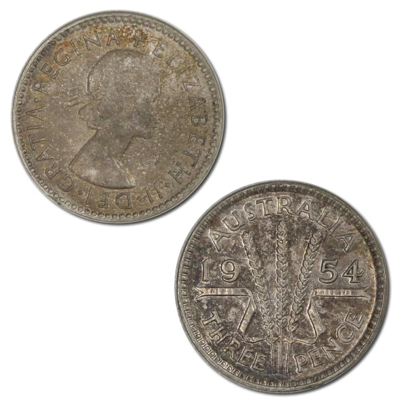 Australia 1954 Threepence - Image 3