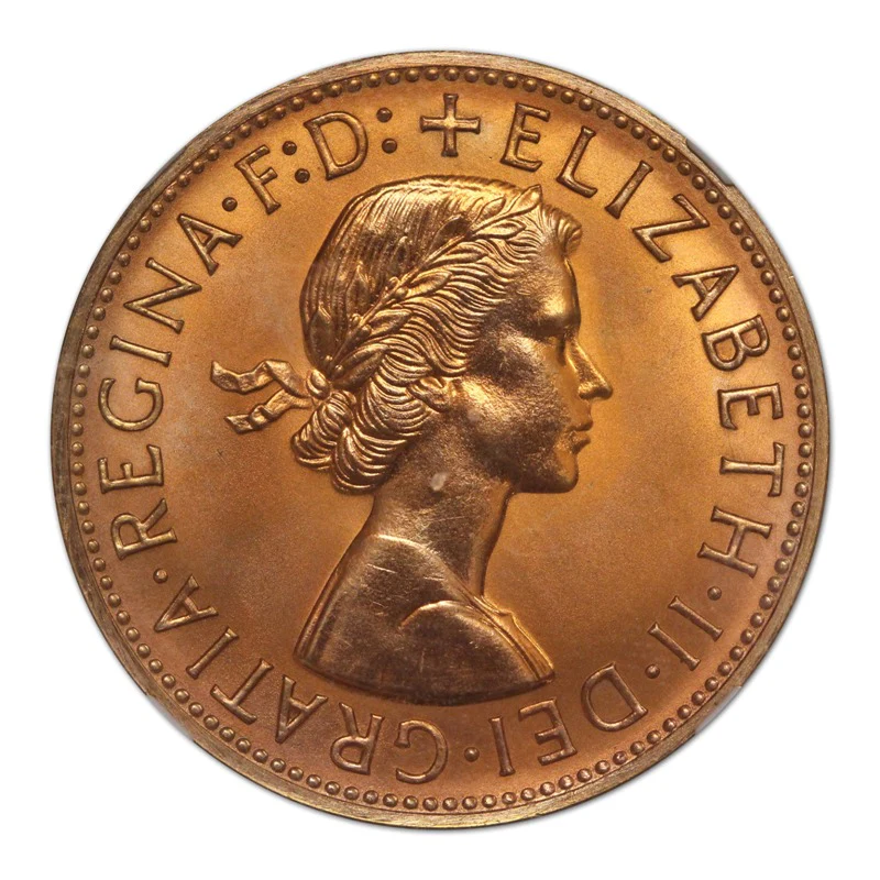 Australia 1957 Y. Proof Penny - Image 2