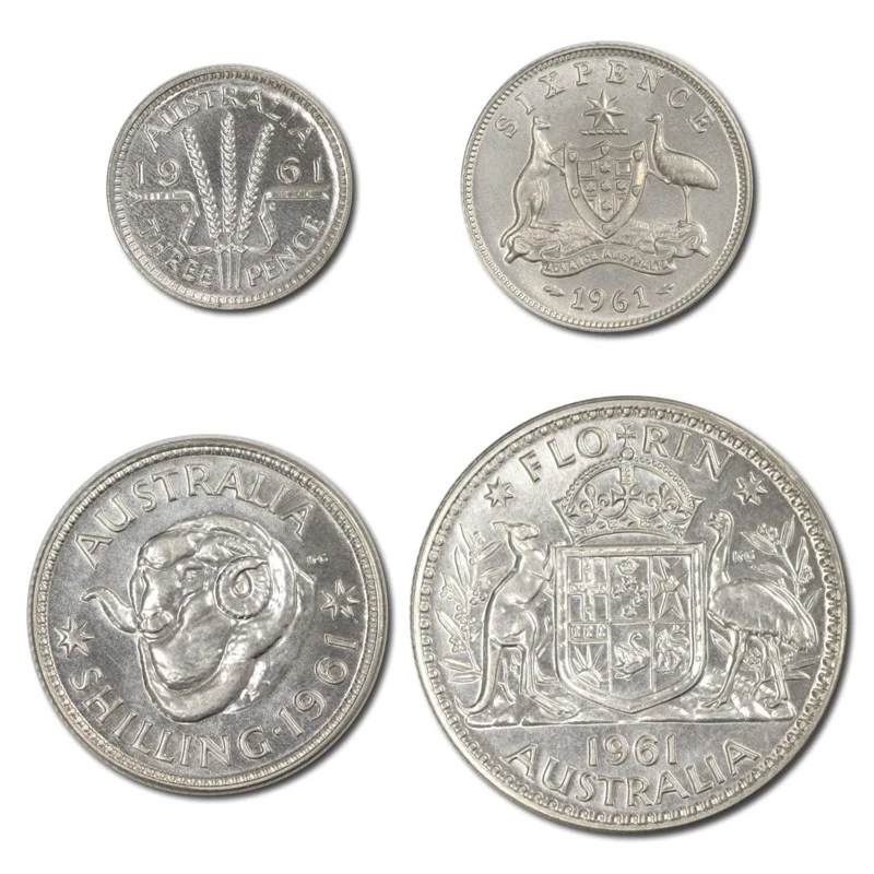 Australia 1961 Melbourne Mint 4 Coin Proof Set - Image 2