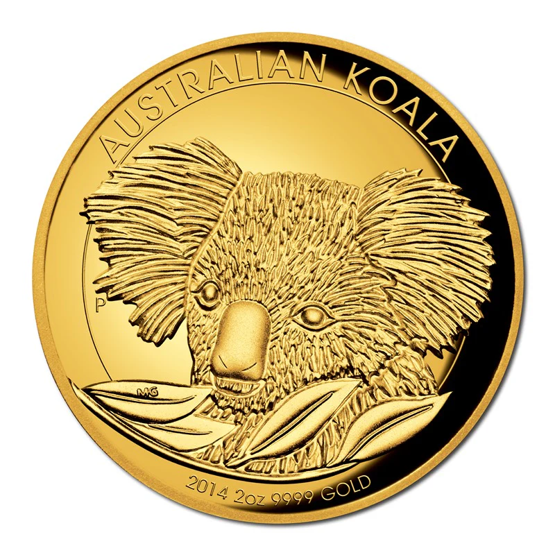 2014 Koala 2oz Gold High Relief Special Proof - Image 2