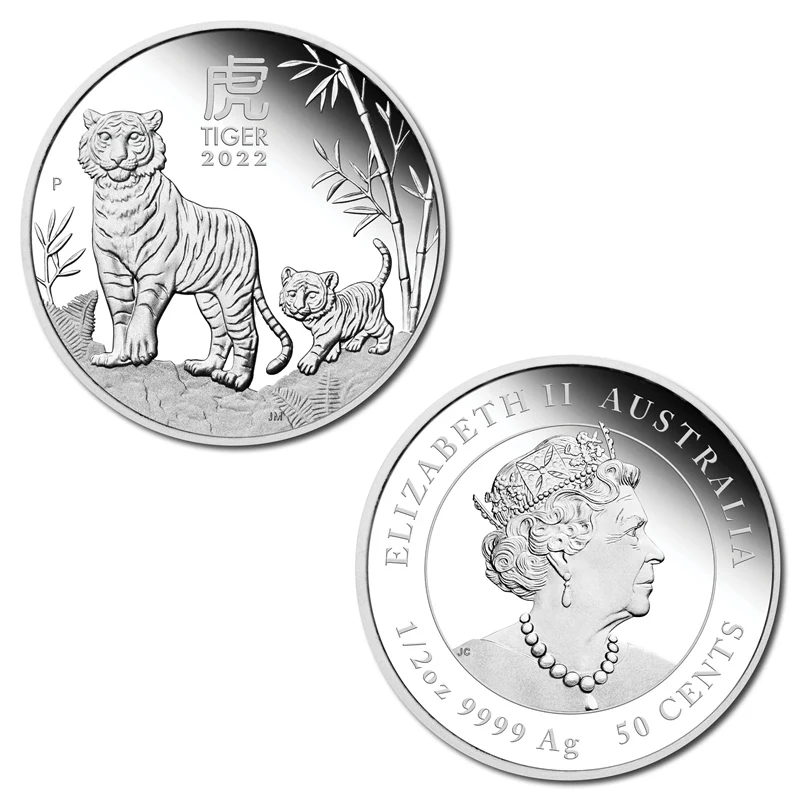 Australia 2022 Year of the Tiger Silver Proof Coins - Image 2