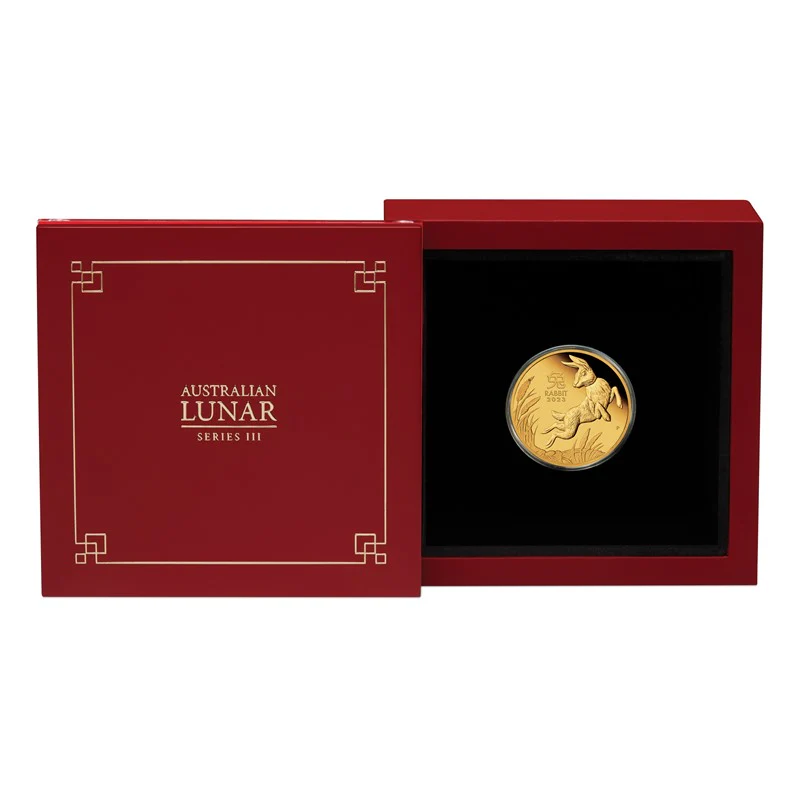 Australia 2023 Year of the Rabbit Gold Proof Coins - Image 4