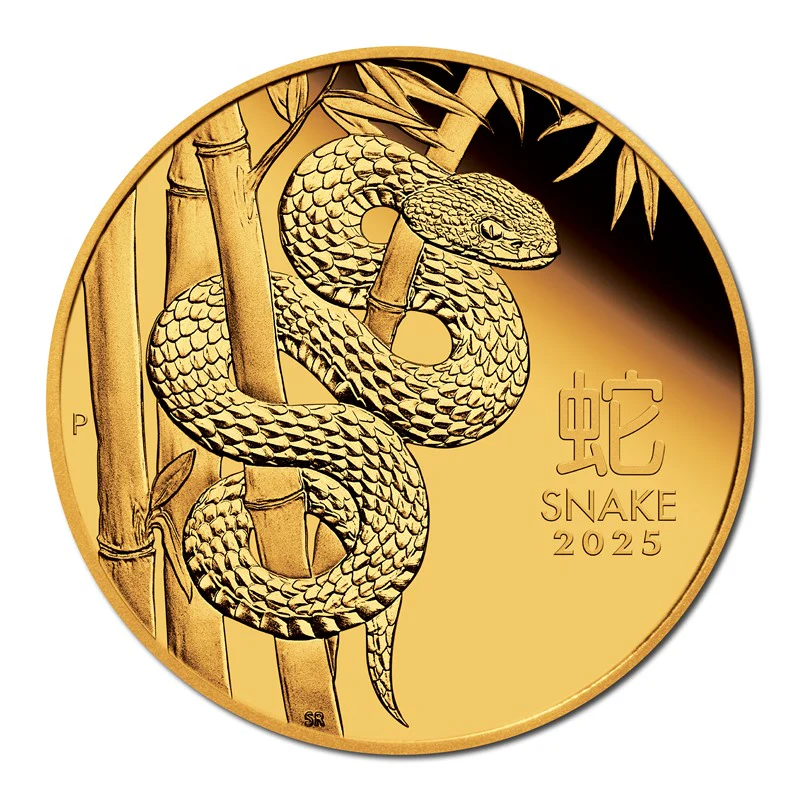 Australia 2025 Year of the Snake Gold Proof Coins - Image 10