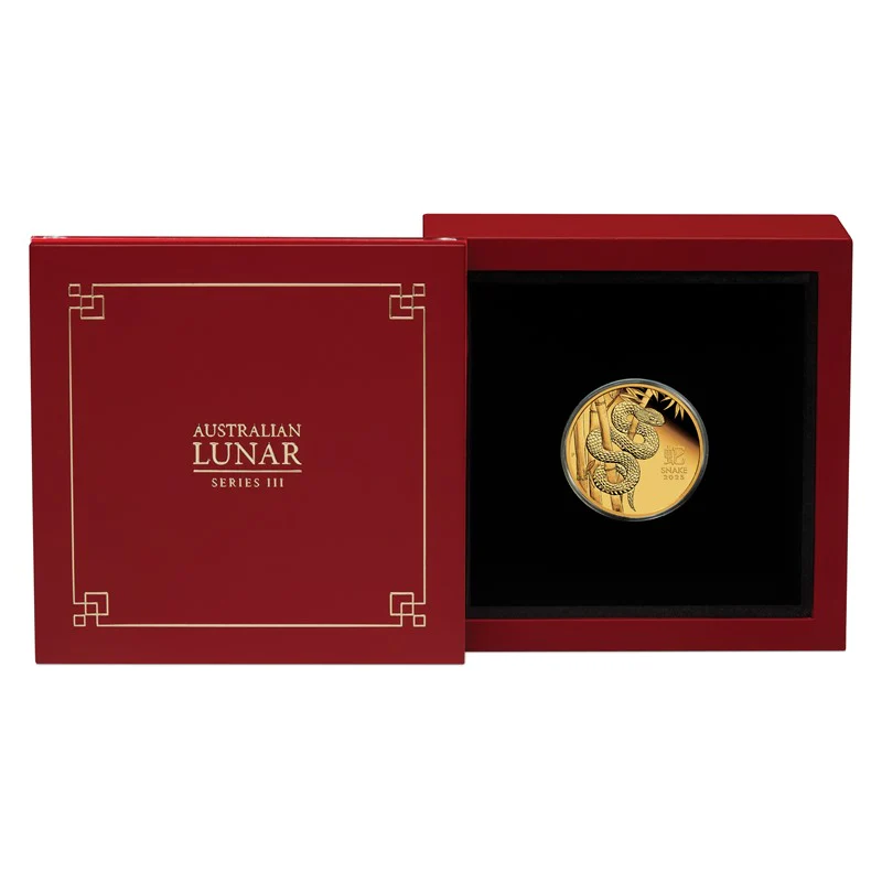 Australia 2025 Year of the Snake Gold Proof Coins - Image 7