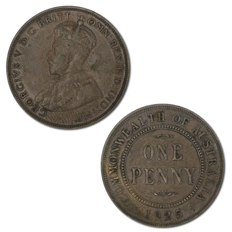Australia 1925 Penny - Key Date - Image 10