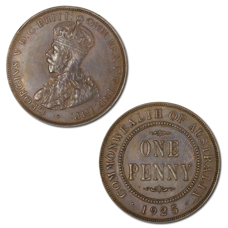 Australia 1925 Penny - Key Date - Image 14
