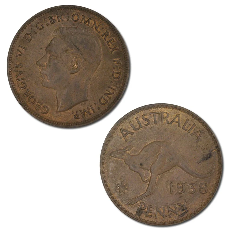 Australia 1938 Melbourne Penny - Image 4