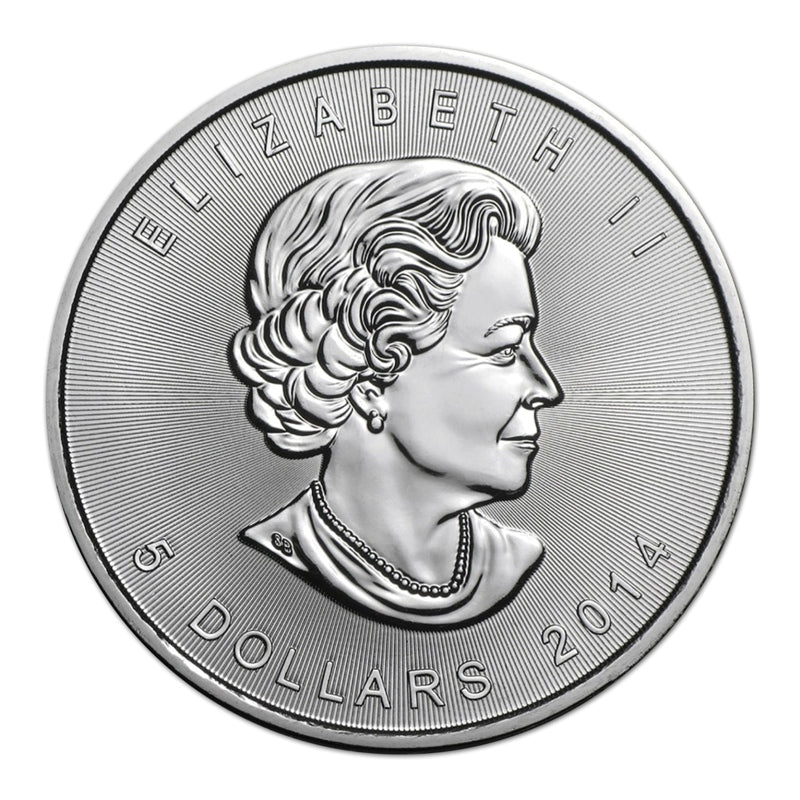 Canada 2014 5 Dollars 1oz .999 Silver UNC - Image 2