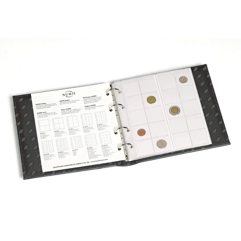 Numis Classic Coin Ringbinder, Slipcase and Sheets - Image 2