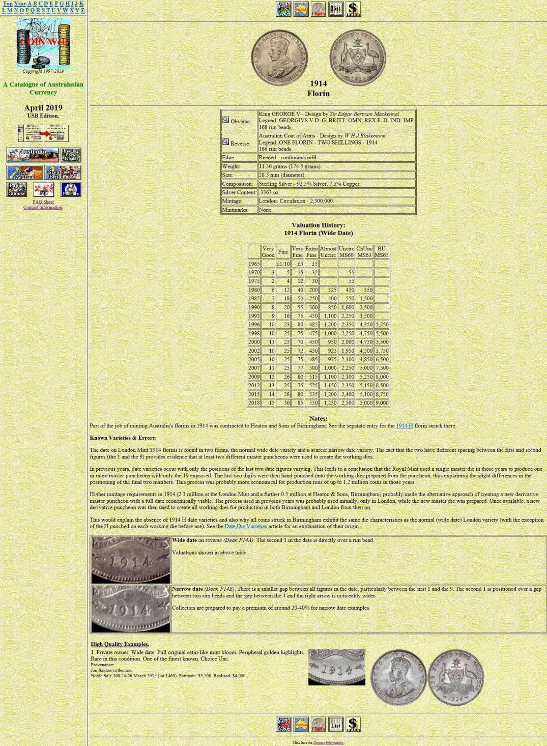 COINWeb USB - A Catalogue of Australasian Currency 2023 Edition - Image 5