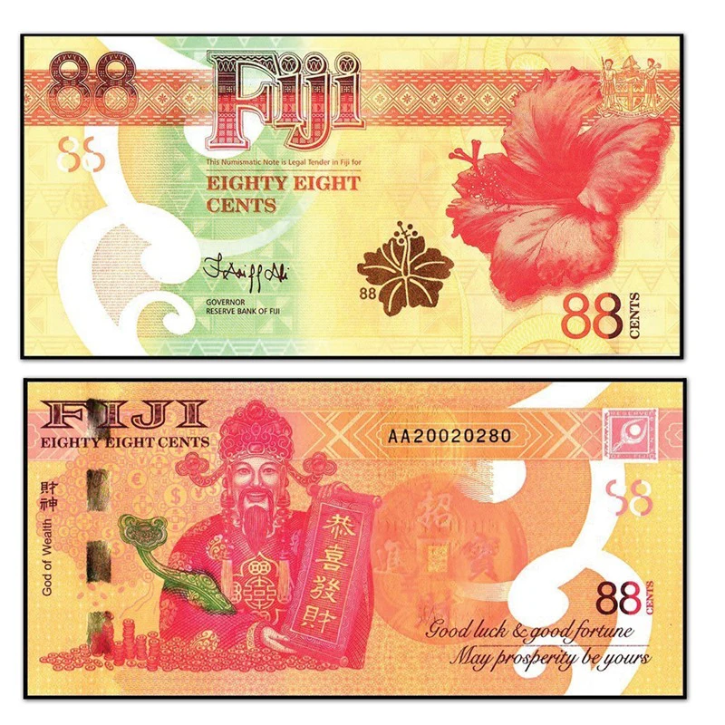 Fiji 2022 88 Cent P.123 CFU