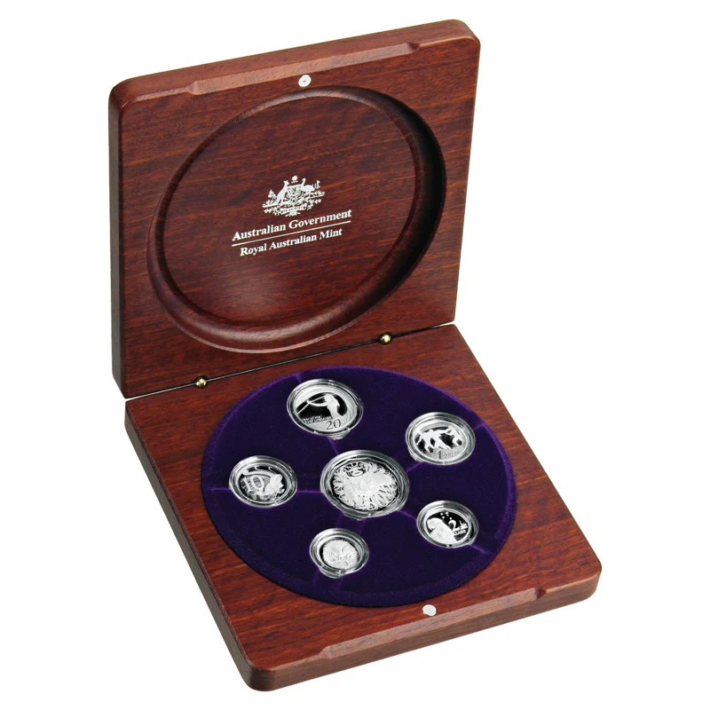 2007 Fine Silver Proof Year Set - Surf Life Saving