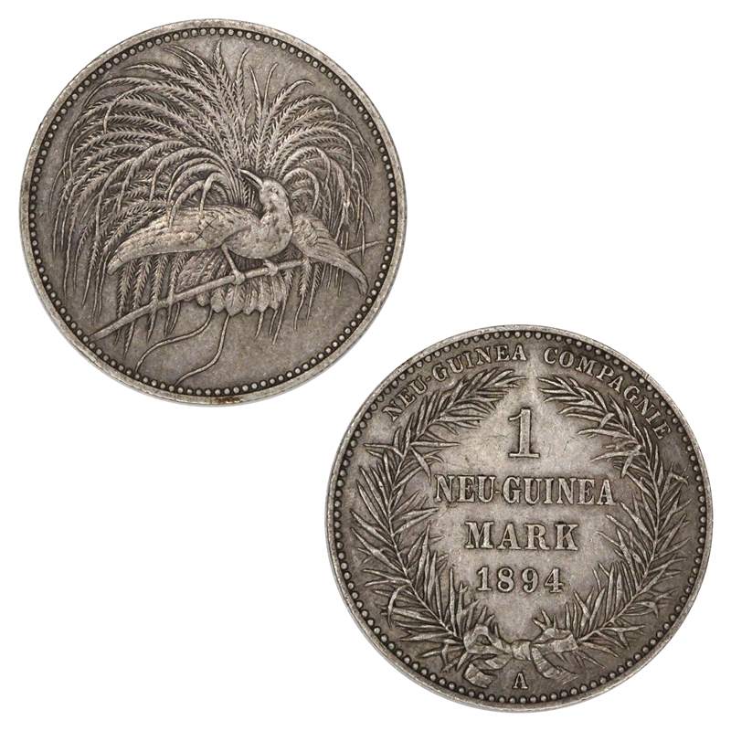 German New Guinea 1894A Silver 1 Mark - Image 3
