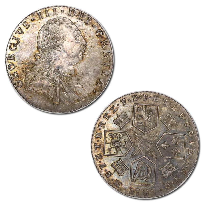 Great Britain 1787 George III Sixpence - Image 5