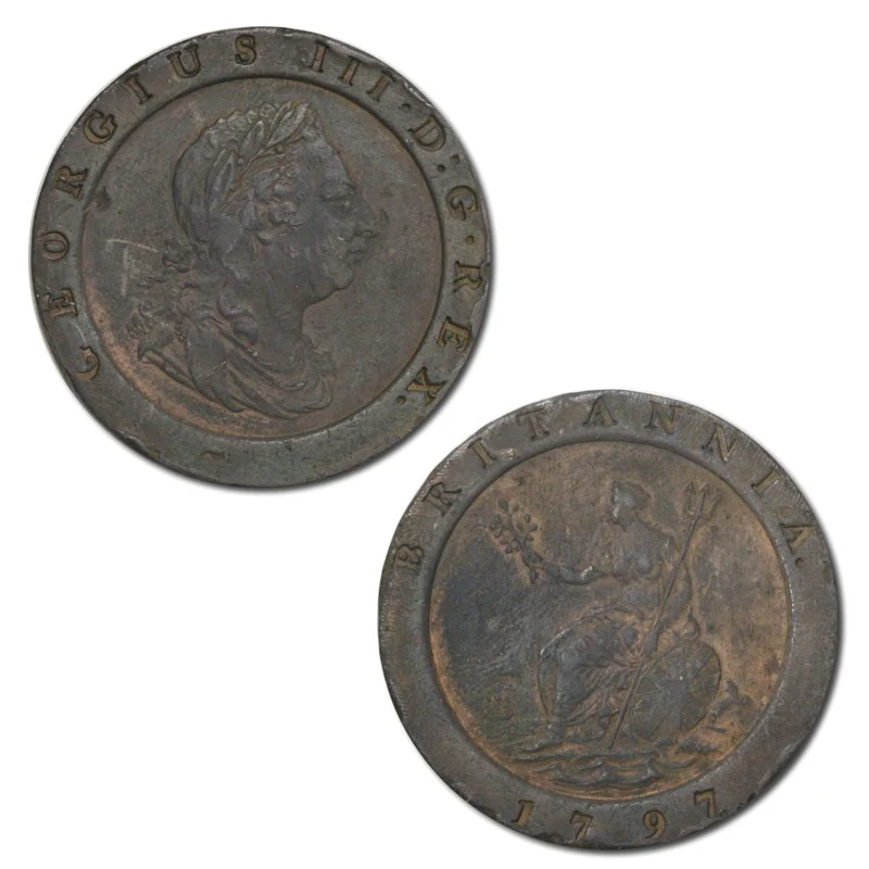 Great Britain 1797 George III Cartwheel Twopence - Image 5