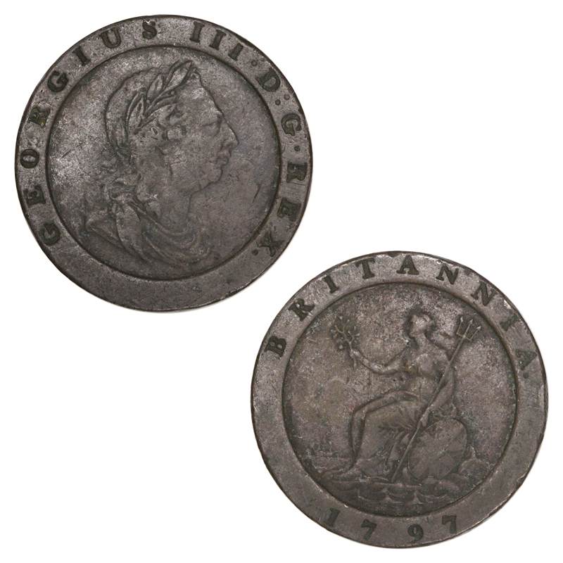 Great Britain 1797 George III Cartwheel Twopence - Image 13