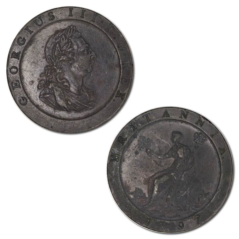 Great Britain 1797 Penny (Cartwheel Penny) - Image 4
