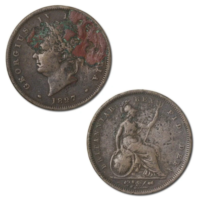 Great Britain 1827 George IV Penny - Image 2