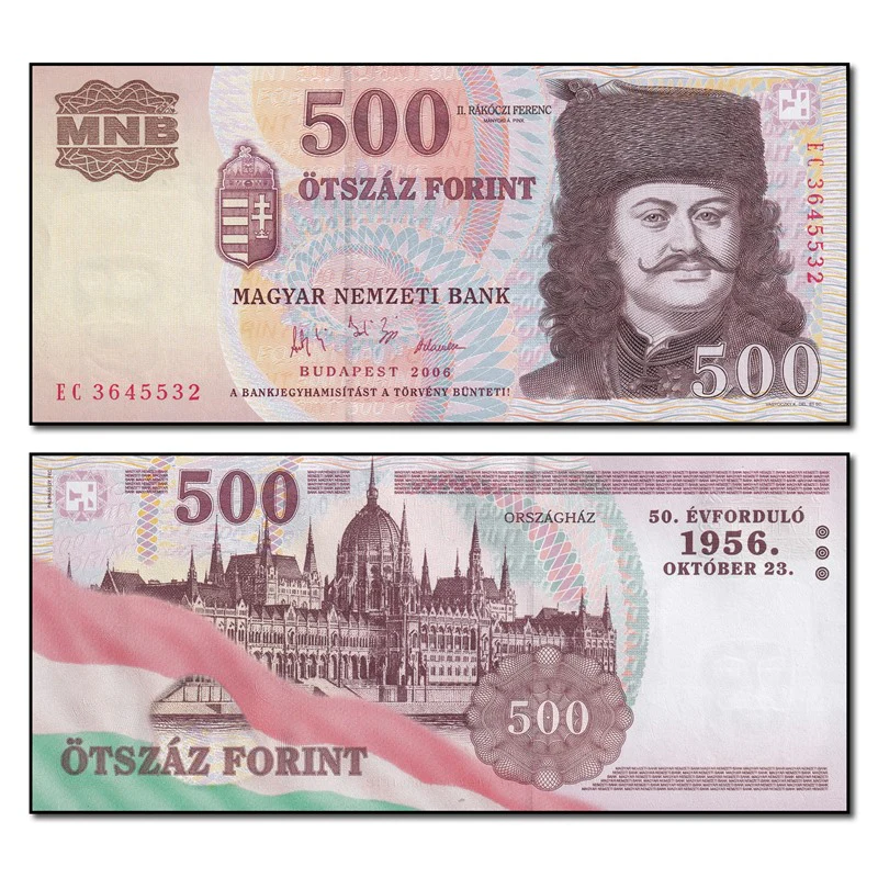 Hungary 2006 500 Forint P.194 CFU