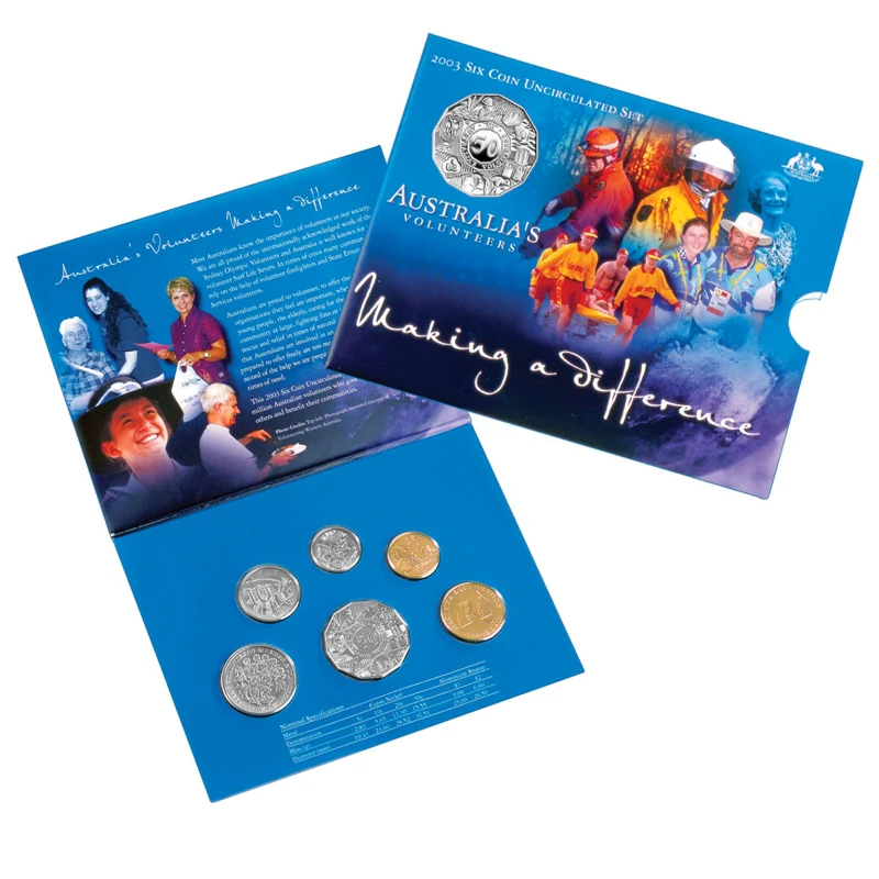 2003 Mint Set - Australia's Volunteers