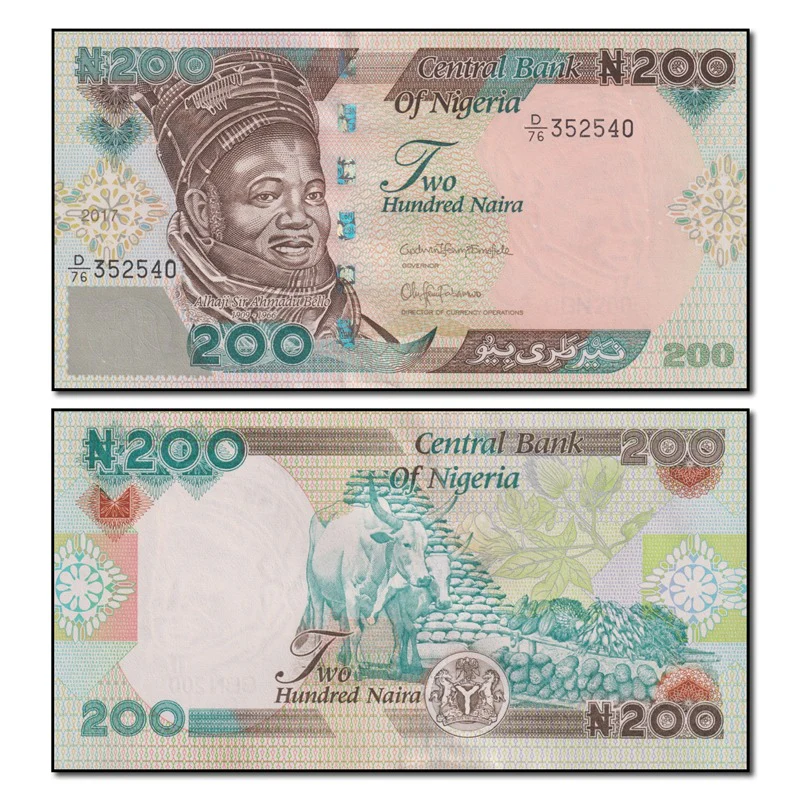 Nigeria 2000-2022 200 Naira P.29 CFU - Image 2