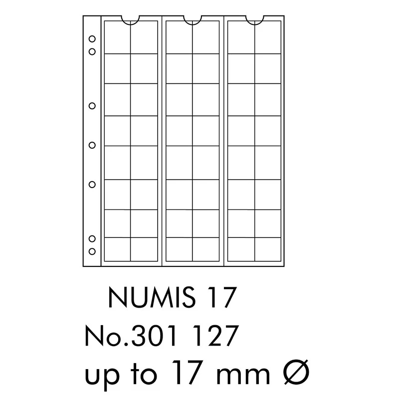 NUMIS Coin Sheets - Pack of 5 - Image 7