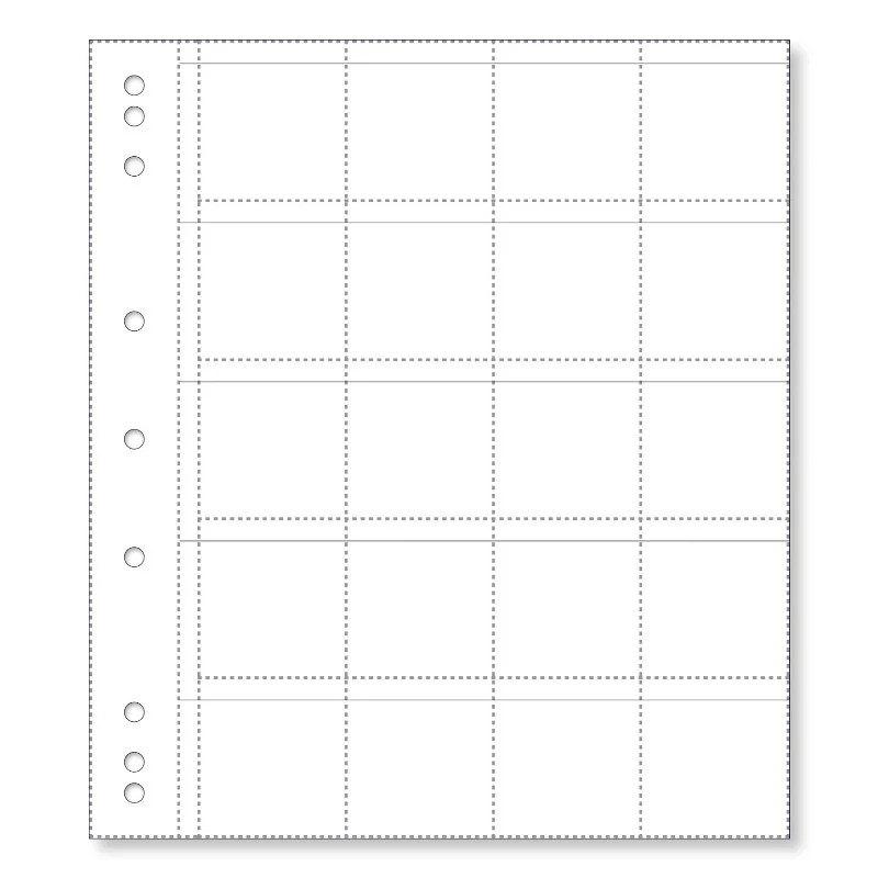 Coin Album Refill Pages - Pack of 10 - Image 3