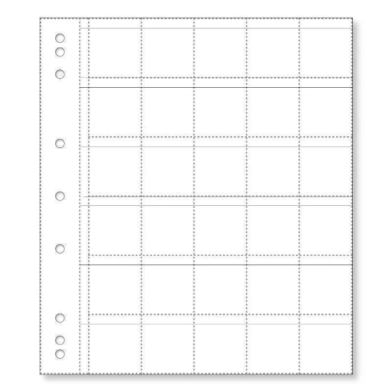 Coin Album Refill Pages - Pack of 10 - Image 5
