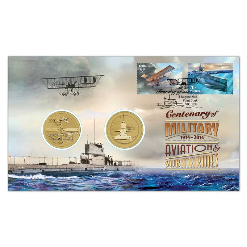 PNC 2014 Military Aviation & Submarines 100 Years