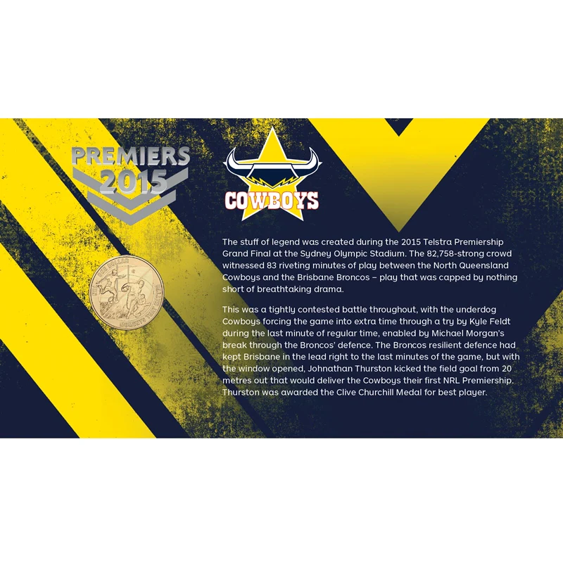 PNC 2015 NRL Premiers - Cowboys - Image 2