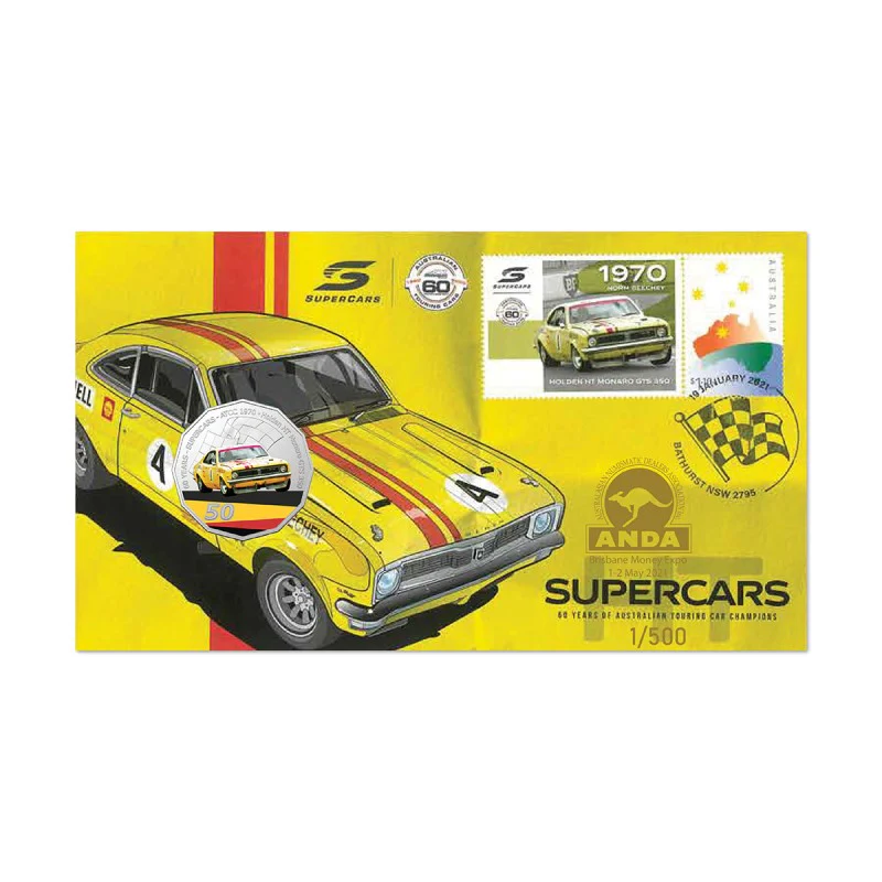PNC 2021 Supercars ANDA Brisbane Overprint Pair - Image 3