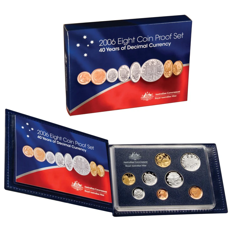 2006 Proof Set - 40th Anniversary of Decimal Currency