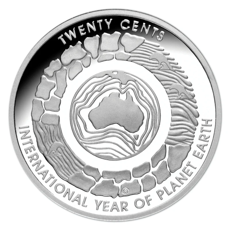 2008 2 Coin Proof - Year of Planet Earth - Image 2