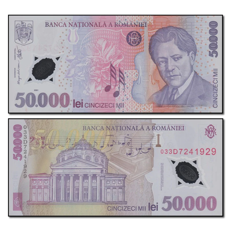 Romania 2001-2004 50,000 Lei P.113 CFU - Image 2