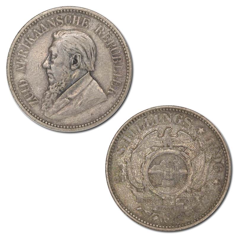 South Africa 1896 Kruger Gold & Silver Set of 7 - Image 8