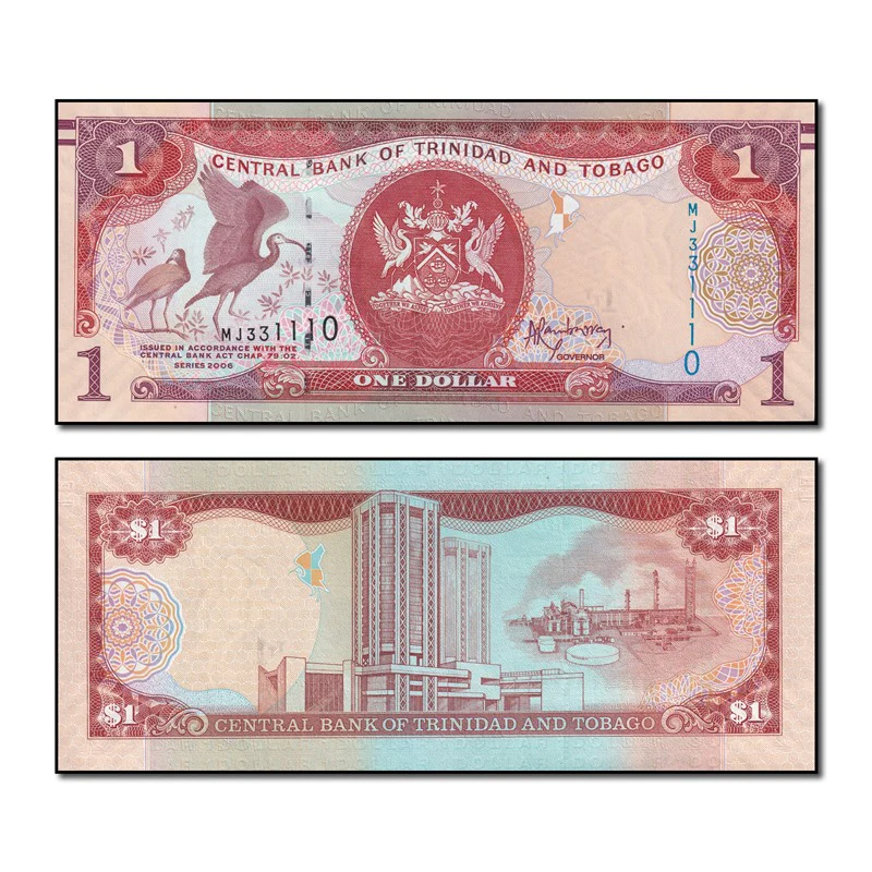 Trinidad & Tobago 2006 1 Dollar P.46 CFU