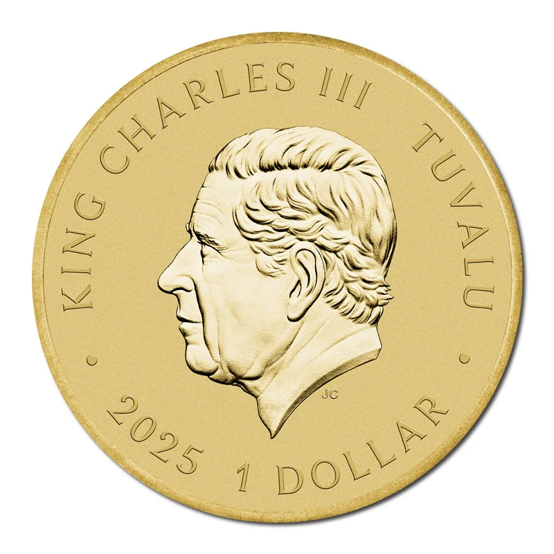 Tuvalu 2025 $1 Teenage Mutant Ninja Turtles UNC - Image 3
