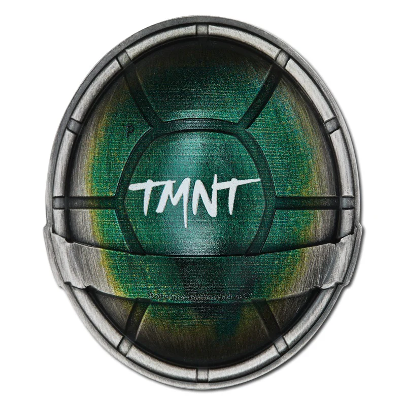 Tuvalu 2025 Teenage Mutant Ninja Turtle - Domed Shell 1.5oz Silver Antiqued Coloured - Image 7