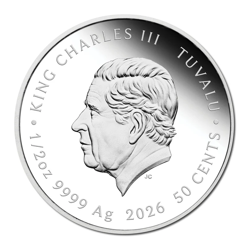 Tuvalu 2026 Baby Horse 1/2oz Silver Proof - Image 4